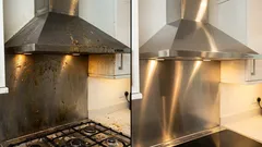 Tre cucchiai per litro d'acqua: la tua cappa risplenderà di una pulizia impeccabile