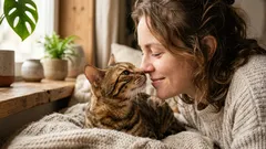 Un gatto ti strofina il naso contro il tuo? È molto più di un semplice gesto d’affetto