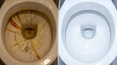 Bastano 3 gocce per rimuovere facilmente ruggine e calcare dal WC