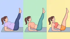 Gambe in alto: 3 esercizi facili che ti aiutano a sentirti più giovane e a tonificare la silhouette